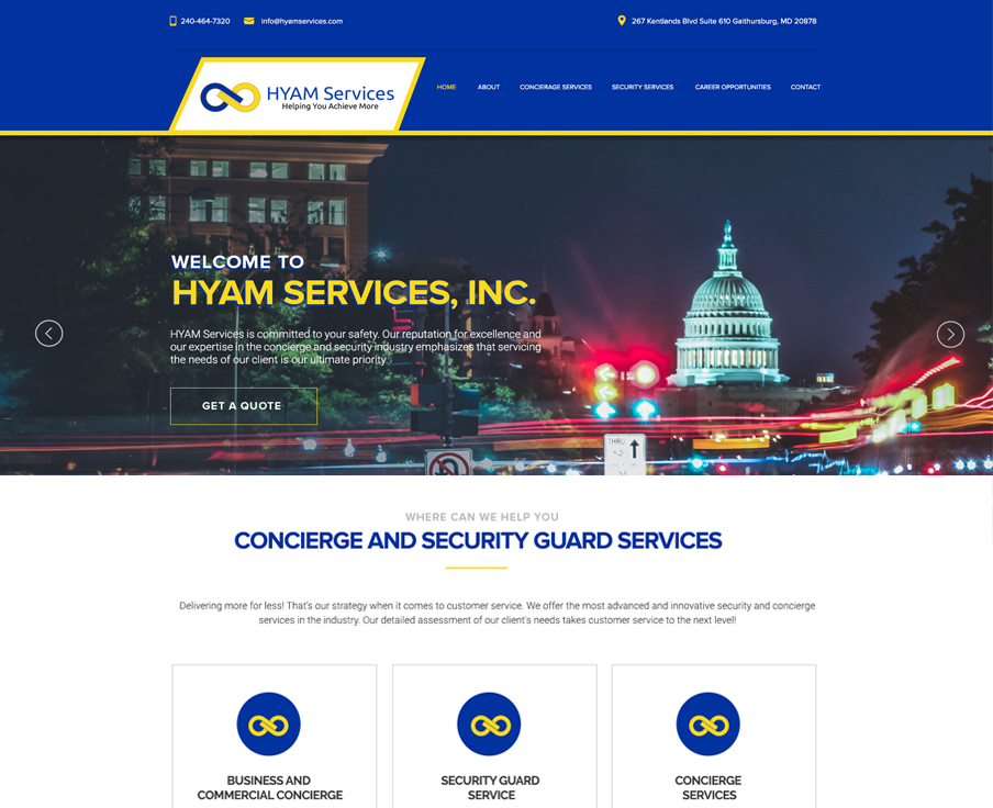 Website Design Sample